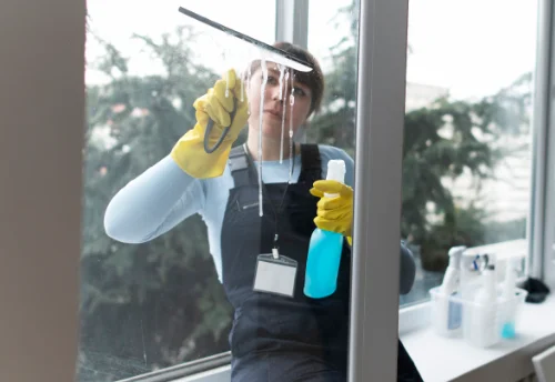 Nettoyage de vitres intérieures et extérieures à Saint-Léger-le-Petit